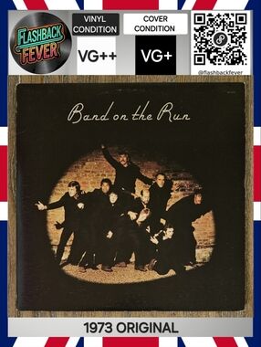 PAUL McCARTNEY AND WINGS•Band On The Run•1973 US•(#S0-3415) Winchester Pressing